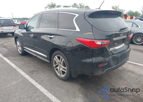 2013 Infiniti Jx35 z USA, uszkodzony, nr VIN 5N1AL0MM6DC307309